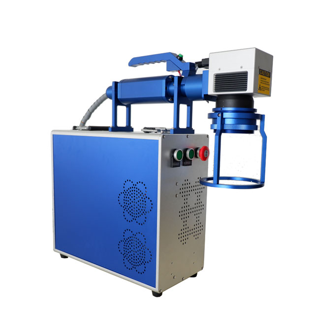 Hand Hold Fiber Laser Marking Machine Raycus Fiber Source 