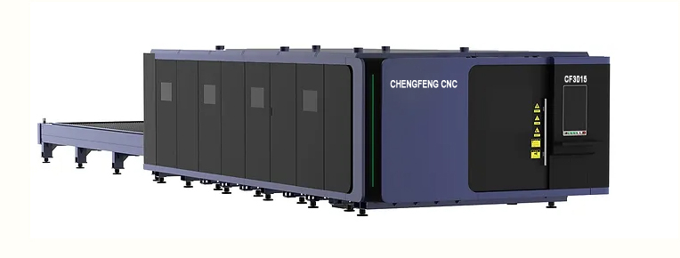 Full Closed Fiber Laser Cutting Machine 