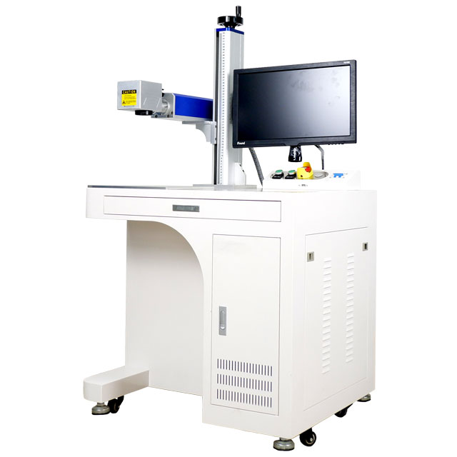 YETI tumbler marking by fiber laser marking machine 