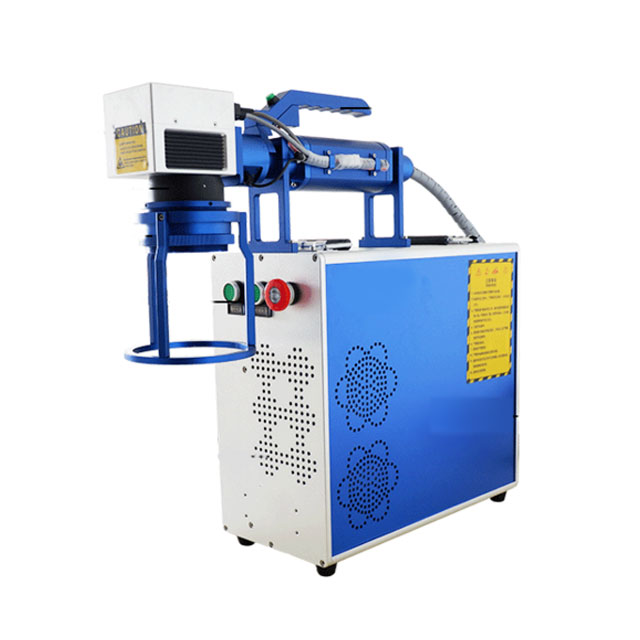 Hand Hold Fiber Laser Marking Machine Raycus Fiber Source 
